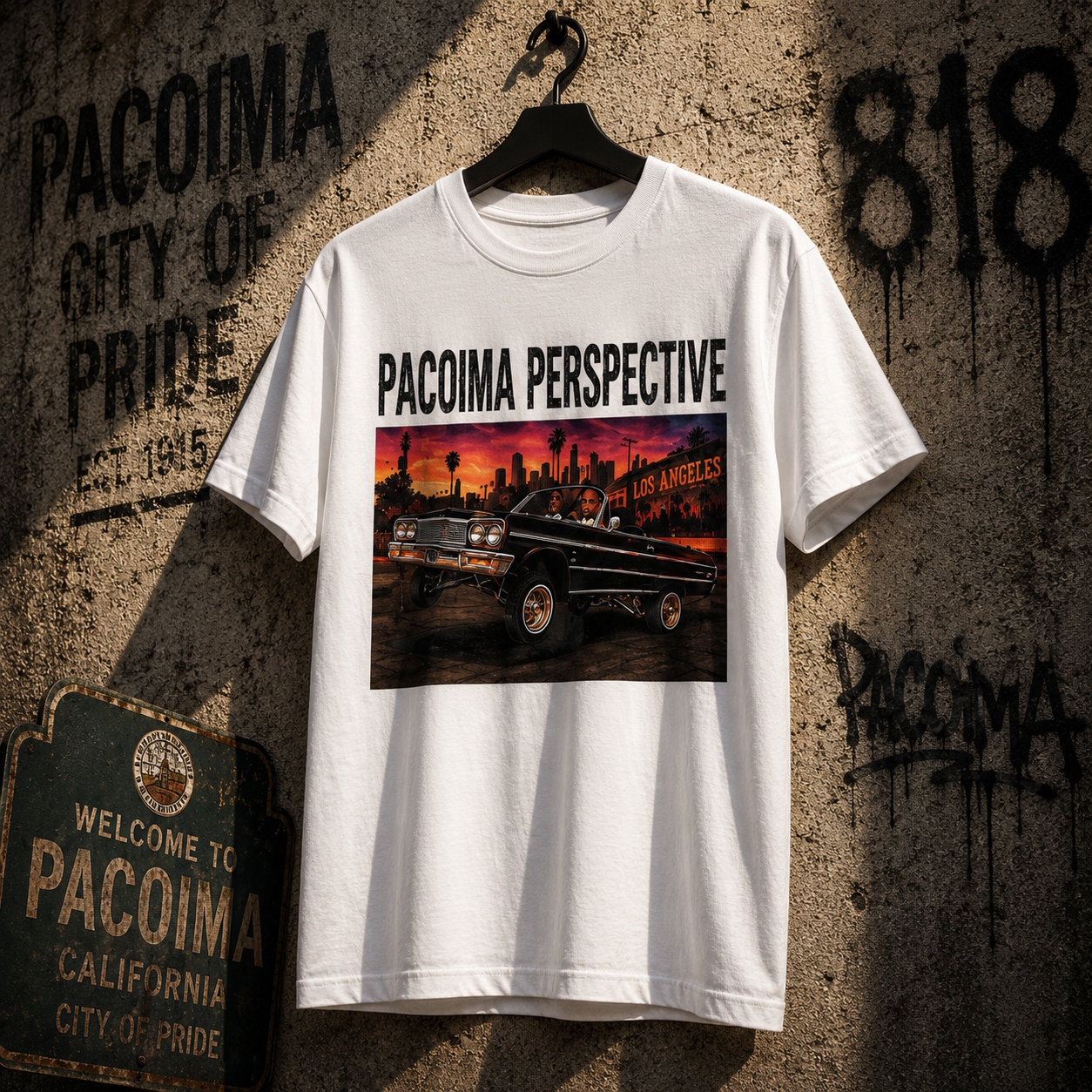 Pacoima Perspective Tee in White